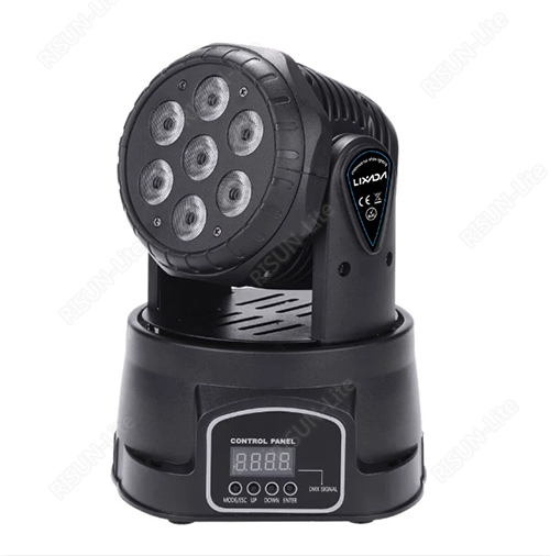 Click to view:7*15W RGBW moving head light