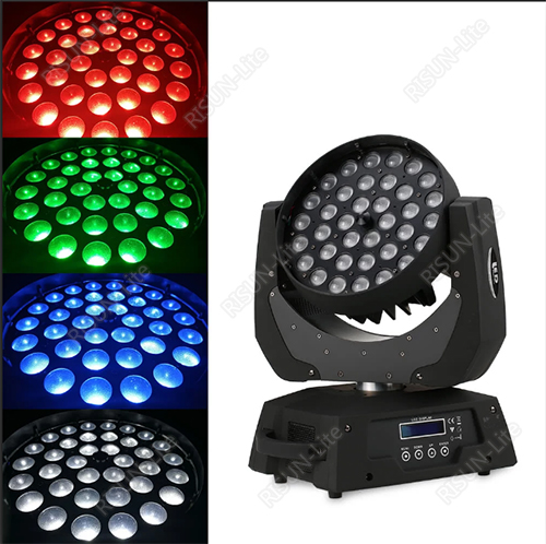 Click to view:36*10W RGBW moving head light